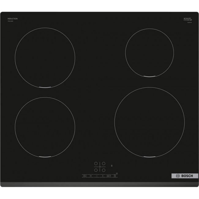 Bosch PIE631BB5E 59.2cm Induction Hob - Black--5YR Grtee