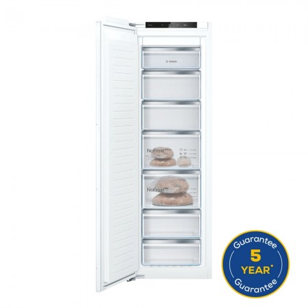 Series 4 Built-in freezer 177.2 x 55.8 cm flat hinge