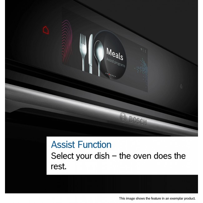 Series 8 Built-in oven 60 x 60 cm Black