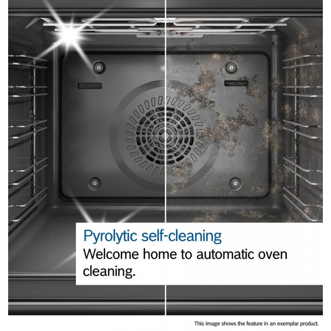 Series 8 Built-in oven 60 x 60 cm Black
