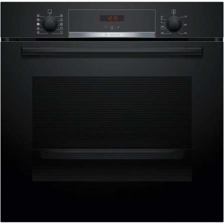 Series 4 Built-in oven with added steam function 60 x 60 cm Black