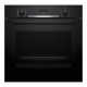 Series 4 Built-in oven with added steam function 60 x 60 cm Black