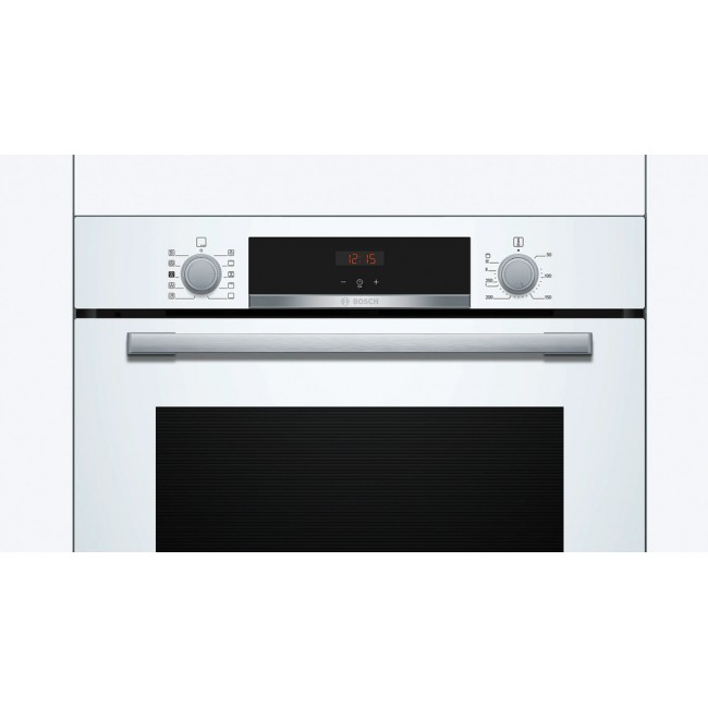 Series 4 Built-in oven with added steam function 60 x 60 cm White