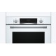 Series 4 Built-in oven with added steam function 60 x 60 cm White