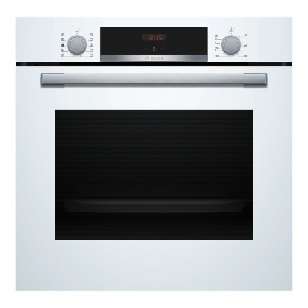 Series 4 Built-in oven with added steam function 60 x 60 cm White