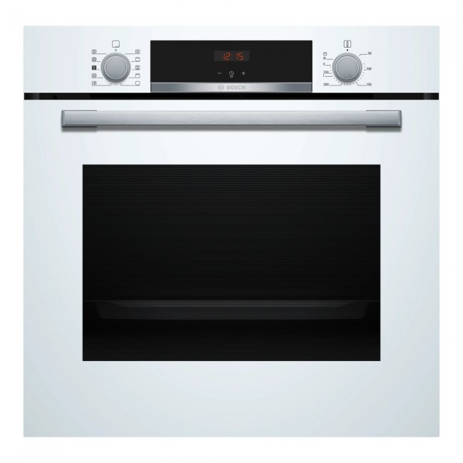 Series 4 Built-in oven with added steam function 60 x 60 cm White