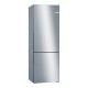 Series 6 Free-standing fridge-freezer with freezer at bottom 201 x 70 cm Stainless steel