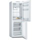Series 2 Free-standing fridge-freezer with freezer at bottom 176 x 60 cm White, Total No Frost