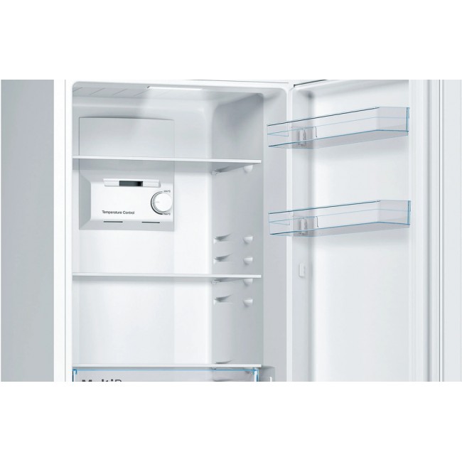 Series 2 Free-standing fridge-freezer with freezer at bottom 176 x 60 cm White, Total No Frost