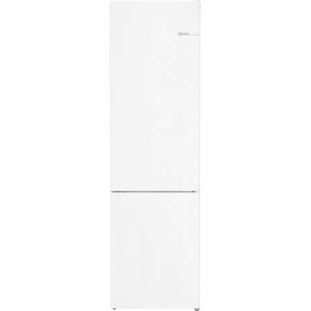 Series 4 Free-standing fridge-freezer with freezer at bottom 203 x 60 cm White, Total No Frost