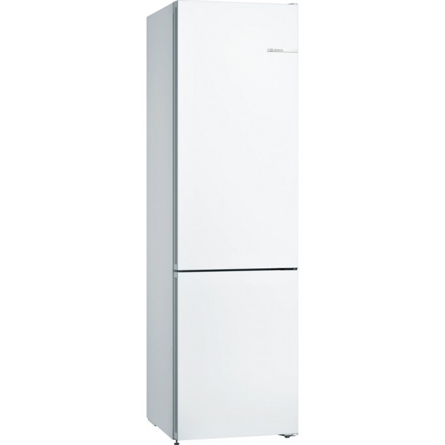 Series 4 Free-standing fridge-freezer with freezer at bottom 203 x 60 cm White, Total No Frost