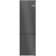 Series 4 Free-standing fridge-freezer with freezer at bottom 203 x 60 cm Cast Iron, Total No Frost