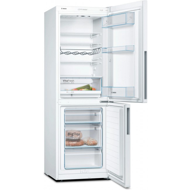 Series 4 Free-standing fridge-freezer with freezer at bottom 176 x 60 cm White