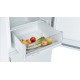 Series 4 Free-standing fridge-freezer with freezer at bottom 176 x 60 cm White