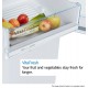 Series 4 Free-standing fridge-freezer with freezer at bottom 176 x 60 cm Stainless steel look