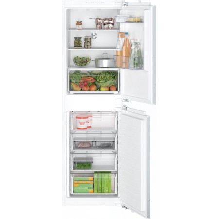 Series 2 Built-in fridge-freezer with freezer at bottom 177.2 x 54.1 cm flat hinge
