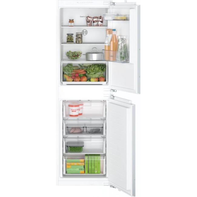 Series 2 Built-in fridge-freezer with freezer at bottom 177.2 x 54.1 cm flat hinge