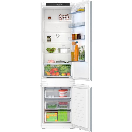 Series 2 Built-in fridge-freezer with freezer at bottom 193.5 x 54.1 cm sliding hinge