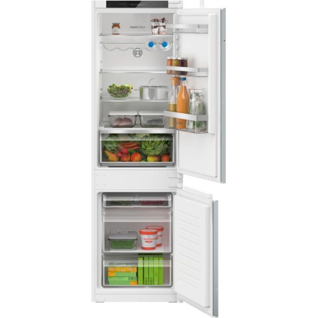 Series 4 Built-in fridge-freezer with freezer at bottom 177.2 x 54.1 cm sliding hinge