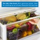 Series 4 Built-in fridge-freezer with freezer at bottom 177.2 x 54.1 cm sliding hinge