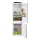 Series 4 Built-in fridge-freezer with freezer at bottom 177.2 x 54.1 cm sliding hinge