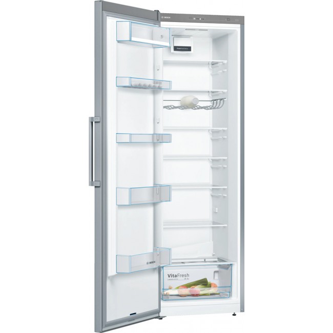 Series 4 Free-standing fridge 186 x 60 cm Stainless steel look