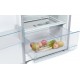 Series 4 Free-standing fridge 186 x 60 cm Stainless steel look