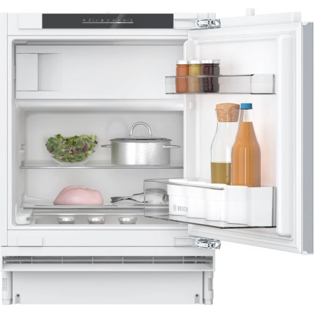 Series 4 Built-under fridge with freezer section 82 x 59.8 cm flat hinge