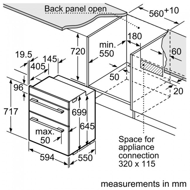 Series 4 Built-under double oven