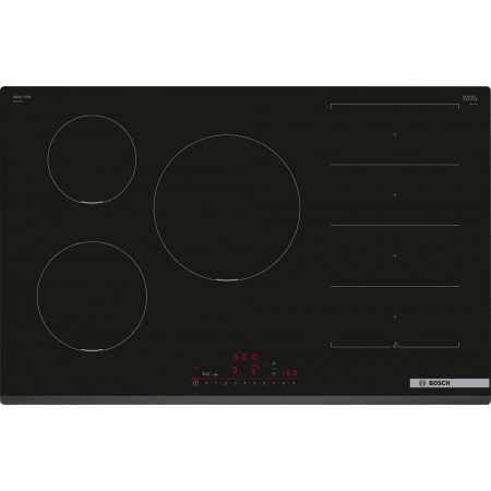 Series 6 Induction hob 80 cm surface mount without frame