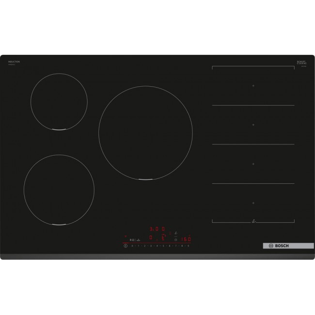 Series 6 Induction hob 80 cm surface mount without frame