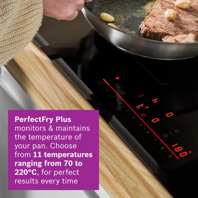 Series 6 Induction hob 80 cm surface mount without frame