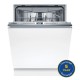 Series 4 Fully-integrated dishwasher 60 cm , Variable hinge
