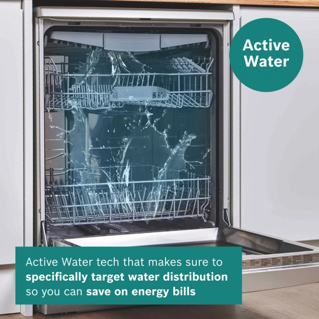 Series 4 Fully-integrated dishwasher 60 cm Variable hinge