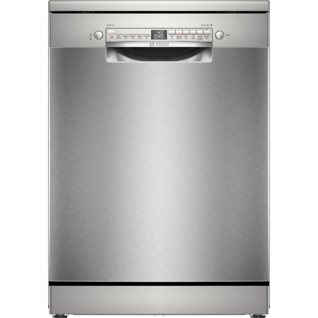 Series 2 Free-standing dishwasher 60 cm Brushed steel anti-fingerprint