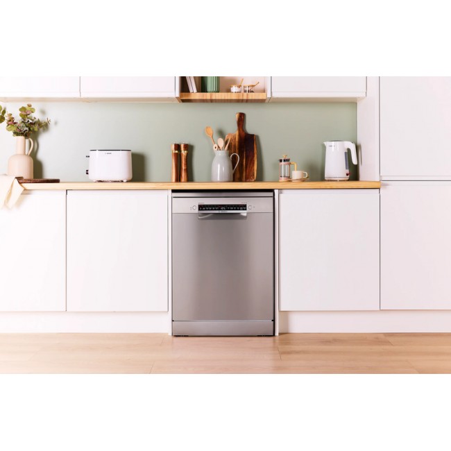 Series 4 Free-standing dishwasher 60 cm Brushed steel anti-fingerprint