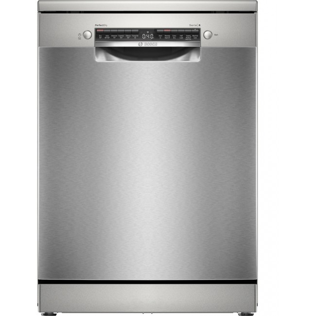 Series 6 Free-standing dishwasher 60 cm Brushed steel anti-fingerprint