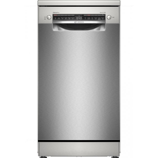Series 4 Free-standing dishwasher 45 cm Brushed steel anti-fingerprint