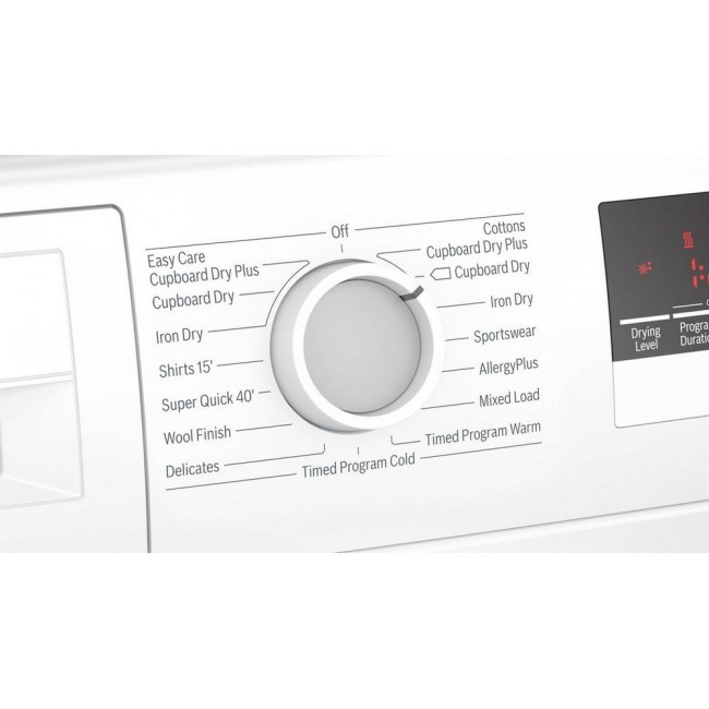 Bosch WTN83201GB 8kg Condenser Tumble Dryer - White - B Rated 2 Yr Warranty Bosch WTN83201GB 8kg Condenser Tumble Dryer - White - B Rated 2 Yr Warranty