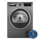 Series 6 Heat pump tumble dryer 9 kg Cast iron grey