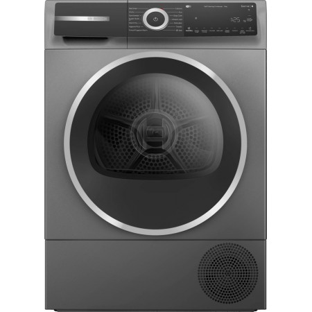 Series 6 Heat pump tumble dryer 9 kg Cast iron grey