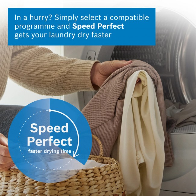 Series 8 Heat pump tumble dryer 9 kg