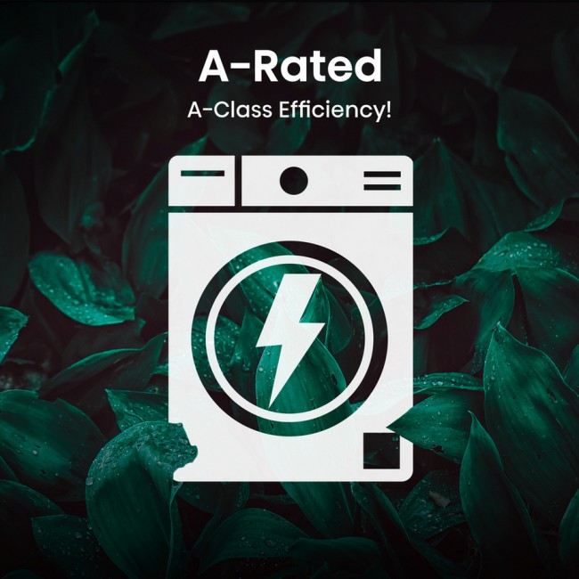 Hisense WF1Q7021BW 7kg 1200 Spin, Steam Washing Machine - White