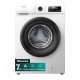 Hisense WF1Q7021BW 7kg 1200 Spin, Steam Washing Machine - White