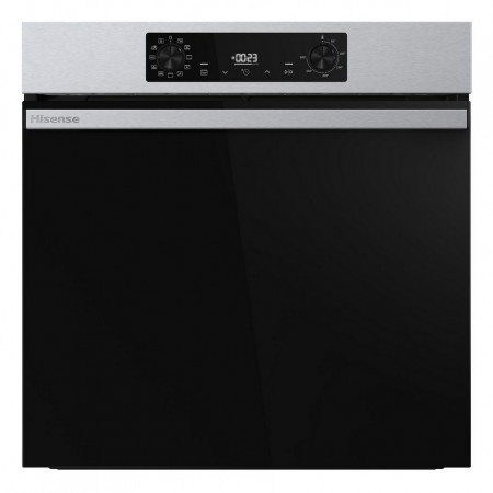 Hisense BI622AXPGUK 59.5cm Built In Electric Single Oven - Black & Stainless Steel