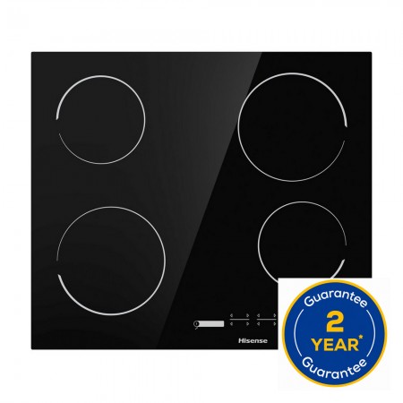 Hisense E6431C 59.5cm Ceramic Hob - Black