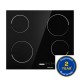 Hisense E6431C 59.5cm Ceramic Hob - Black