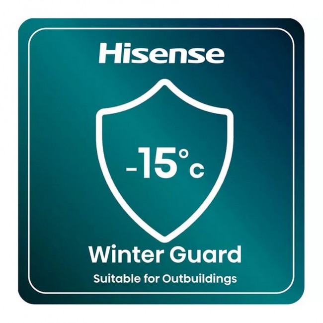 Hisense FUV124D4AWE Integrated Under Counter Freezer with Fixed Door Fixing Kit