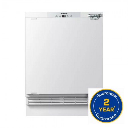 Hisense FUV124D4AWE Integrated Under Counter Freezer with Fixed Door Fixing Kit