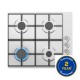 Hisense GM642XHS 60cm Gas Hob - Stainless Steel